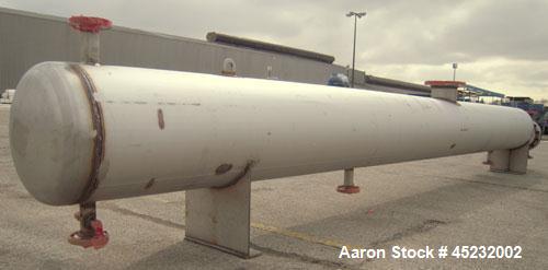 Unused-Mueller U Tube Shell and Tube Heat Exchanger / Reboiler, 208 square feet, horizontal