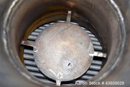 Used Stainless Steel Enerquip Shell & Tube Heat Exchanger, Approximately 2032 Square Feet, horizontal