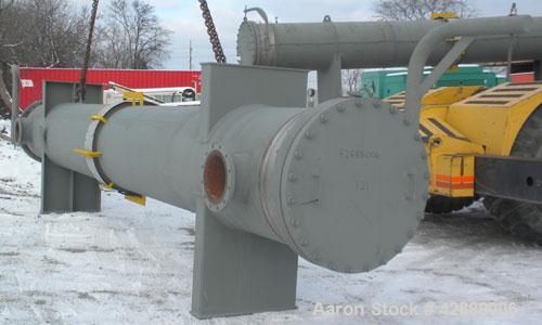 Unused- Horizontal Melter S.A. de C.V. 8 Pass Shell & Tube Heat Exchanger, 2204 Square Feet, Type NEN
