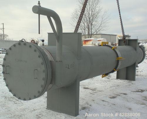 Unused- Horizontal Melter S.A. de C.V. 8 Pass Shell & Tube Heat Exchanger, 2204 Square Feet, Type NEN