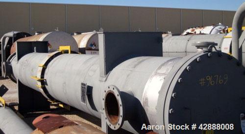 Unused- Melter S.A. de C.V. 8 Pass Shell & Tube Heat Exchanger, 2204 Square Feet, Type NEN
