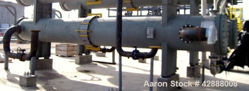 Unused- Melter S.A. de C.V. 8 Pass Shell & Tube Heat Exchanger, 2204 Square Feet, Type NEN