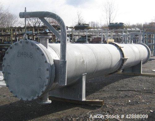 Unused- Horizontal Melter S.A. de C.V. 8 Pass Shell & Tube Heat Exchanger, 2204 Square Feet, Type NEN