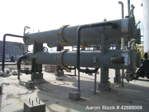 Unused- Horizontal Melter S.A. de C.V. 8 Pass Shell & Tube Heat Exchanger, 2204 Square Feet, Type NEN