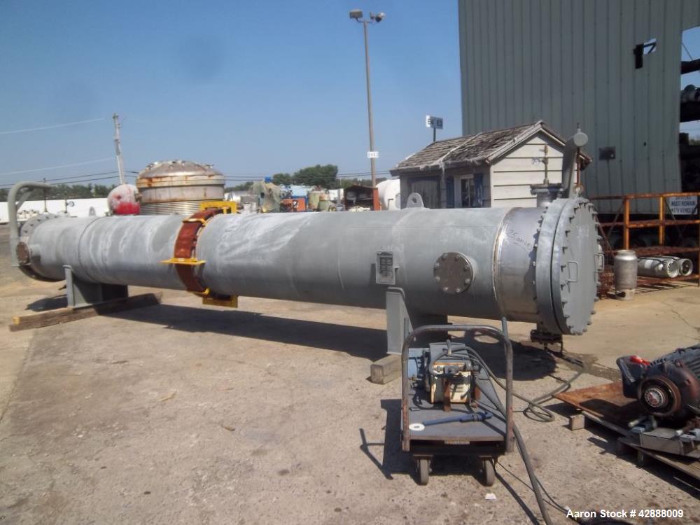 Unused- Horizontal Melter S.A. de C.V. 8 Pass Shell & Tube Heat Exchanger, 2204 Square Feet, Type NEN
