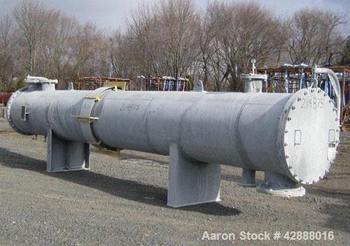 Unused- Horizontal Melter S.A. de C.V. Single Pass Shell & Tube Heat Exchanger, 1571 Square Feet, Type NEN