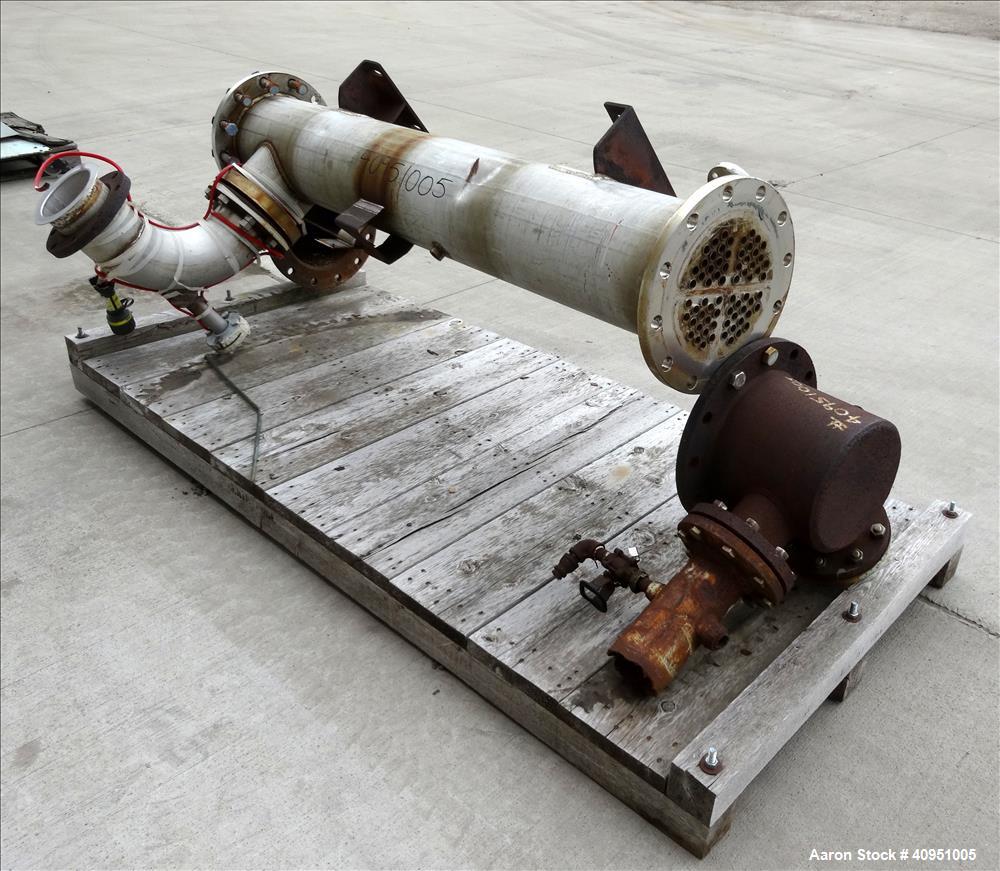 Used 4 Pass Shell and Tube Heat Exchanger