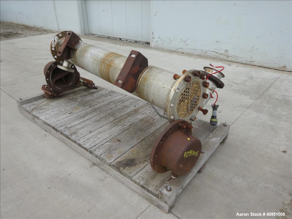 Used 4 Pass Shell and Tube Heat Exchanger