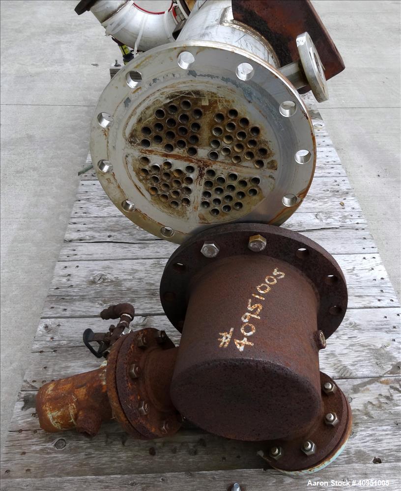 Used 4 Pass Shell and Tube Heat Exchanger