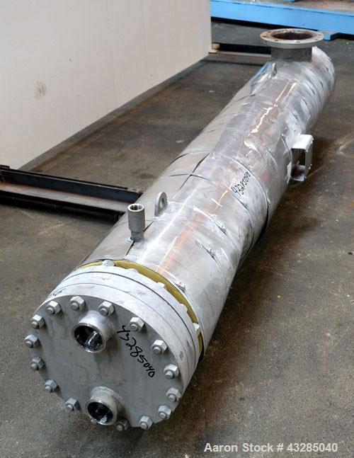 Used Atlas U Tube Shell & Tube Heat Exchanger, 128 Square Feet. 316L Stainless steel tubes, tube sheet and bonnet. (56) U tubes rated 150 psi at 350 degrees F., carbon steel shell rated 150 psi at 35...