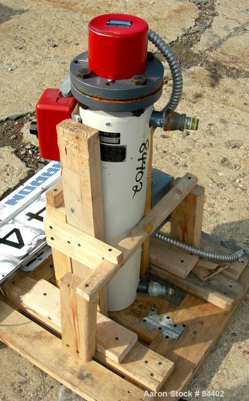 USED: Ogden Circulation Heater, model CK3A-0309. Designed to be used in forced or natural circulation systems to heat flowing gasses or liquids. Rated 60-250 deg F. 3/240 volt, 6 kw. 1" NPT inlet/out...