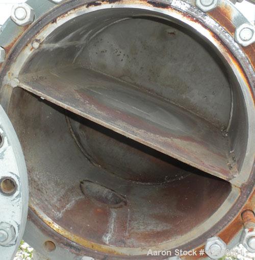 Used Kemco/Krueger Engineering U Tube Shell and Tube Heat Exchanger, 300 square feet, type FH, size 15 x 20, horizontal. Carbon steel shell rated 150 psi at 250 deg F, (172) 3/4'' diameter x 10' long...