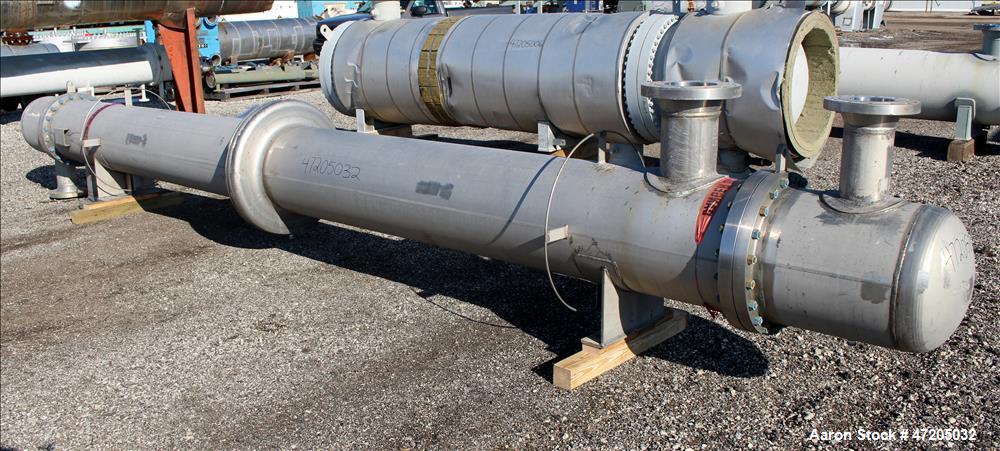 Unused- Perry Products Single Pass Shell & Tube Heat Exchanger, 1,231 Square Fee