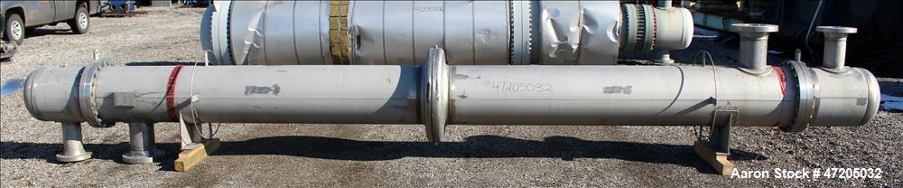 Unused- Perry Products Single Pass Shell & Tube Heat Exchanger, 1,231 Square Fee