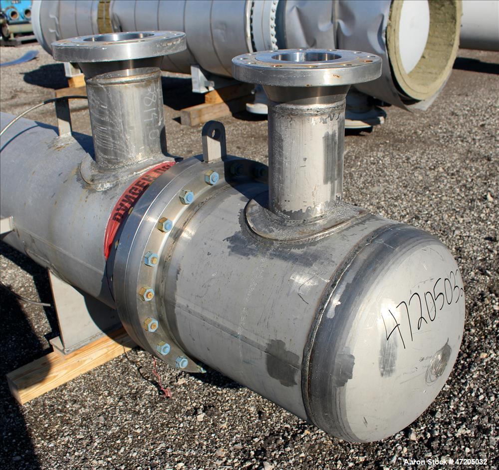 Unused- Perry Products Single Pass Shell & Tube Heat Exchanger, 1,231 Square Fee