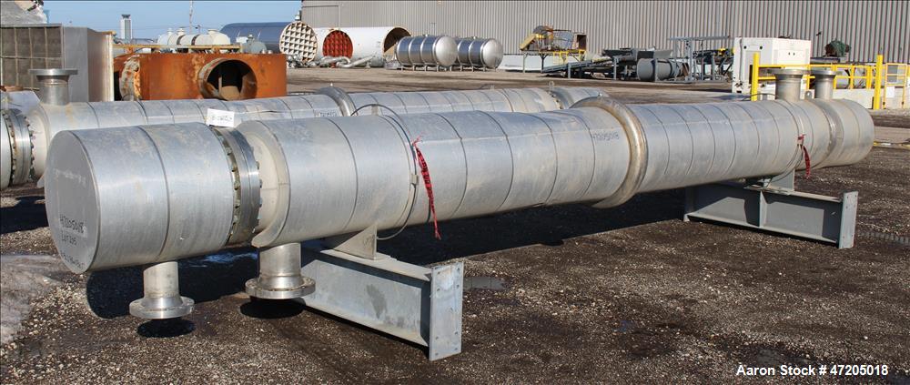 Unused- Perry Products Single Pass Shell & Tube Heat Exchanger, 1,231 Square Fee