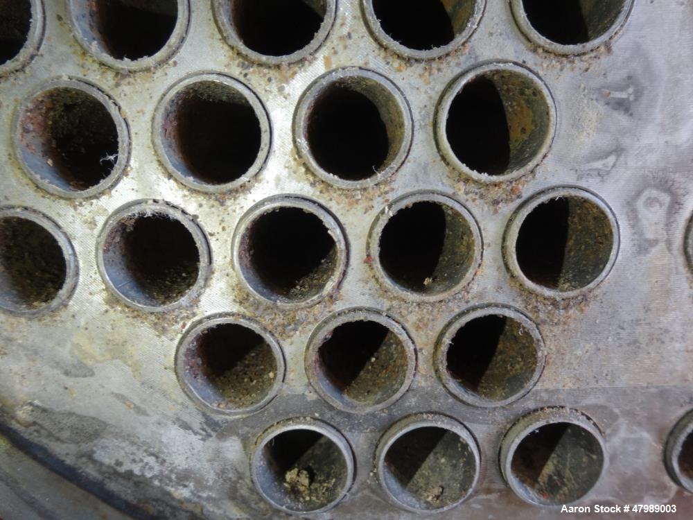 Used Perry Products Shell and Tube Heat Exchanger, Approximate 319 Square Feet,