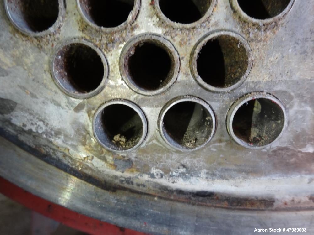 Used Perry Products Shell and Tube Heat Exchanger, Approximate 319 Square Feet,
