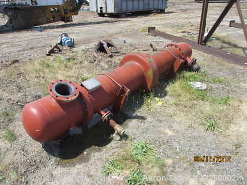 Used Perry Products Single Pass Shell And Tube Heat Exchanger, 209 Square Feet, Model FTSX-16-209, Horizontal. Carbon steel shell rated 150 psi at –20 to 320 degrees F, with expansion ring. (100) 1” ...