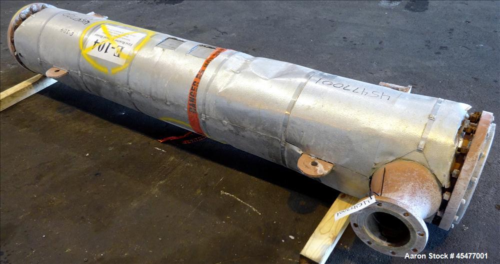 Used Perry Products Single Pass Shell and Tube Heat Exchanger, Model FTSX-16-40