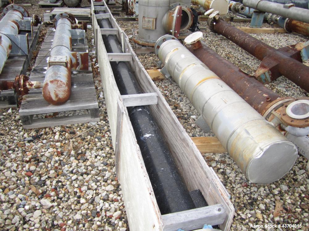 Used Perry Products 70 Sq. Ft. Shell & Tube Heat Exchanger – Model FTSX-6-70, 316 SS Tubes