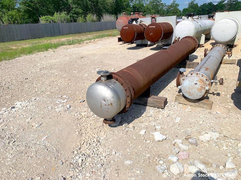 Used – Perry Products Shell & Tube Heat Exchanger – 984 sq. ft., Carbon Steel Shell & 316L SS Tubes