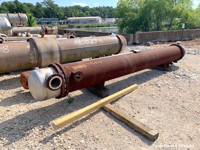 Used – Perry Products Shell & Tube Heat Exchanger – 984 sq. ft., Carbon Steel Shell & 316L SS Tubes