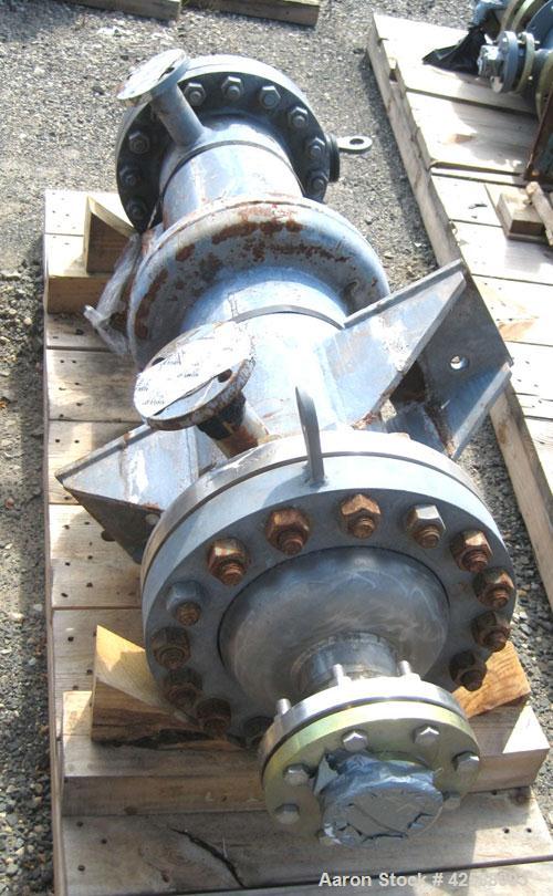 Used Pfaudler Single Pass Shell & Tube Heat Exchanger, 29.9 square feet, vertical. Carbon steel shell rated 100 psi at -20 to 400 deg F. (51) 3/4" Diameter x 3’ long 316L stainless steel tubes rated ...