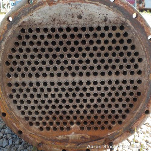 Used Process Engineering and Machine Two Pass Shell and Tube Heat Exchanger, 886 square feet, horizontal. 316 Stainless steel shell rated 50 psi at 175 degrees F. (282) 1'' Diameter x 144’' long 316 ...