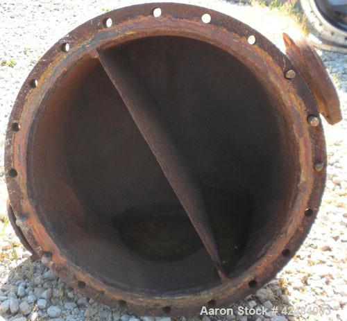Used Process Engineering and Machine Two Pass Shell and Tube Heat Exchanger, 886 square feet, horizontal. 316 Stainless steel shell rated 50 psi at 175 degrees F. (282) 1'' Diameter x 144’' long 316 ...