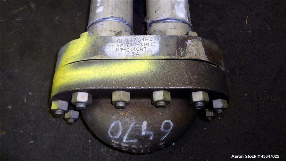 Used R.W. Holland Inc Heat Exchanger, Tempered Hot Oil, Model 60-EX-63600