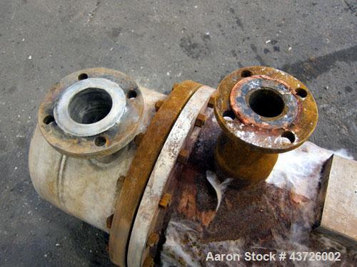 Used Rubicon Industries Multiple Pass Shell & Tube Heat Exchanger, 324 Square Feet, Model SC16B4-108HE, Horizontal. Carbon steel shell rated 150 psi at -20 to 400 degrees F. (184) 3/4" diameter x 108...