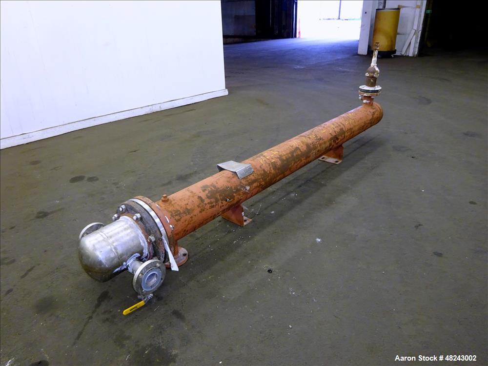 Used Rubicon Industries U Tube Shell & Tube Heat Exchanger, 62 Square Feet, Mod