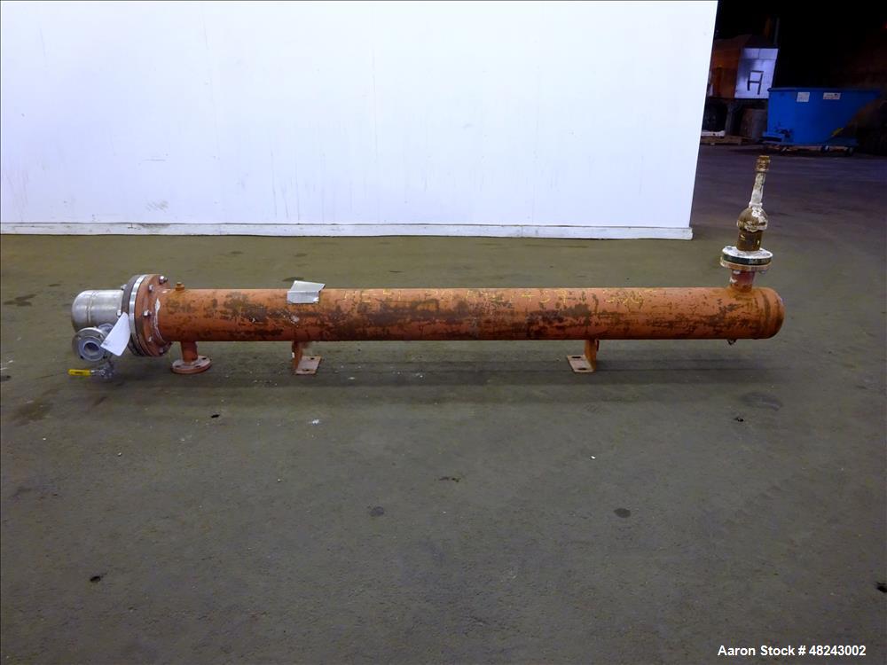 Used Rubicon Industries U Tube Shell & Tube Heat Exchanger, 62 Square Feet, Mod