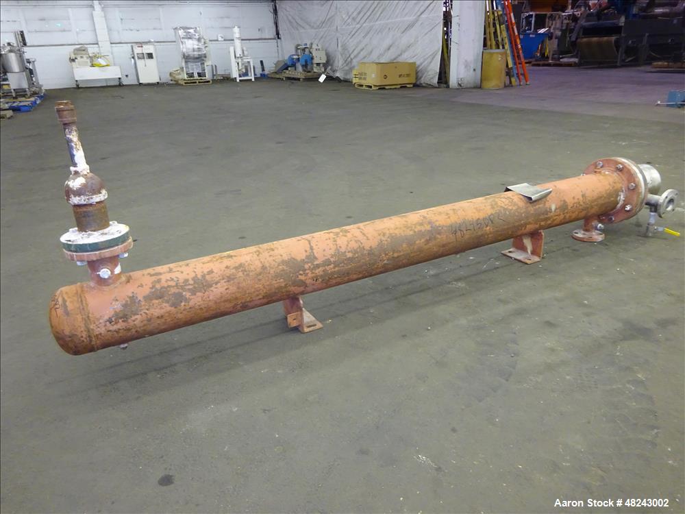 Used Rubicon Industries U Tube Shell & Tube Heat Exchanger, 62 Square Feet, Mod