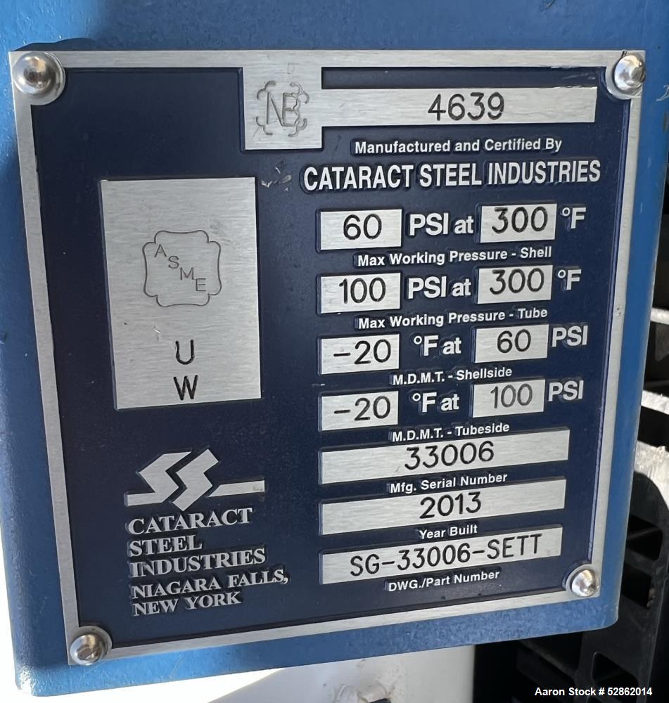 Cataract Steel Industries Shell and Tube Heat Exchanger
