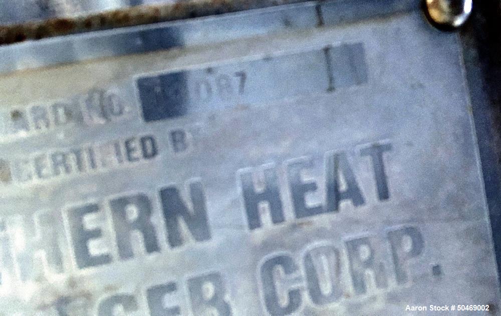 Used Southern Heat Exchanger 6 Pass Shell and Tube Heat Exchanger