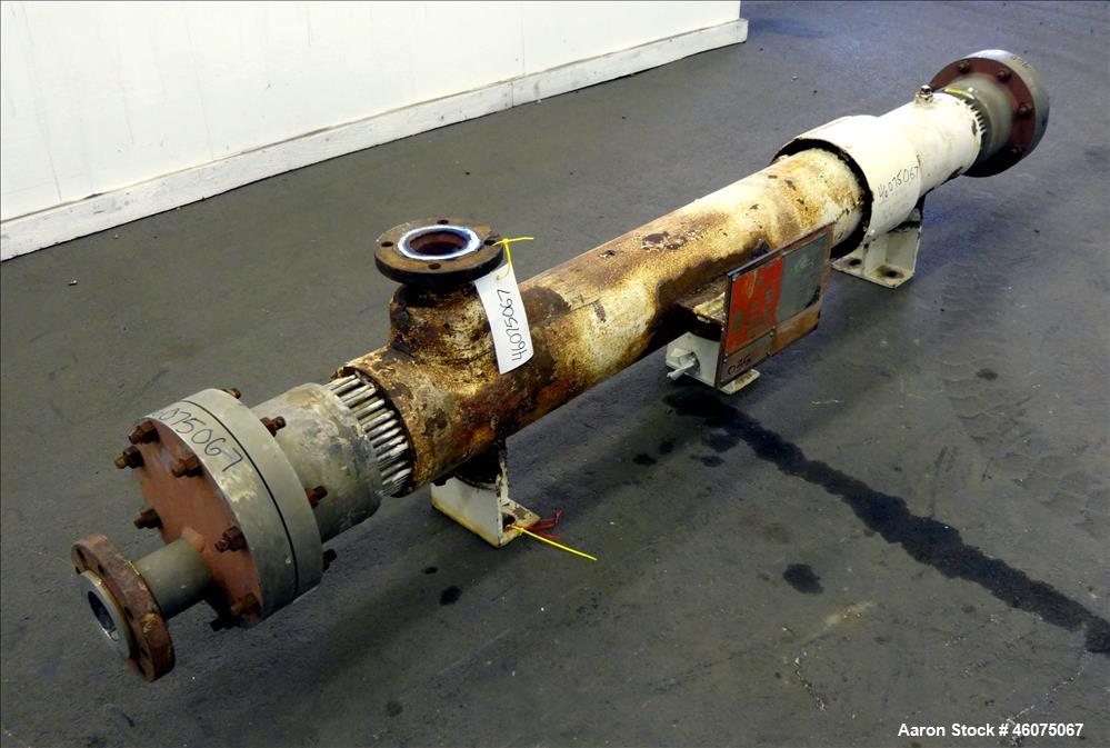 Used Southern Heat Exchanger Shell & Tube Heat Exchanger, Approximate 124 Square Feet, Horizontal. Carbon steel shell rated 100 psi at 350 degrees F. (195) 3/8" Diameter x approximate 78" long 304 st...