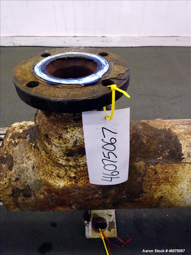 Used Southern Heat Exchanger Shell & Tube Heat Exchanger, Approximate 124 Square Feet, Horizontal. Carbon steel shell rated 100 psi at 350 degrees F. (195) 3/8" Diameter x approximate 78" long 304 st...