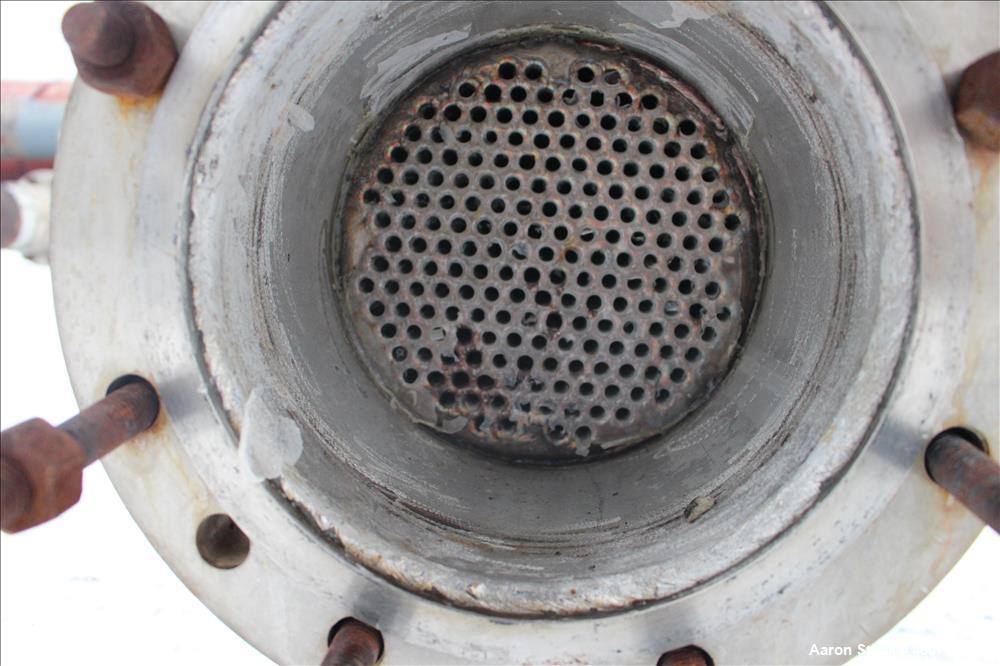 Used Southern Heat Exchanger Shell & Tube Heat Exchanger, Approximate 124 Square Feet, Horizontal. Carbon steel shell rated 100 psi at 350 degrees F. (195) 3/8" Diameter x approximate 78" long 304 st...