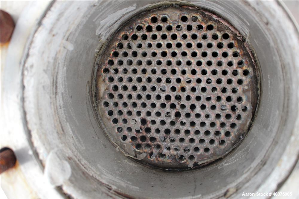 Used Southern Heat Exchanger Shell & Tube Heat Exchanger, Approximate 124 Square Feet, Horizontal. Carbon steel shell rated 100 psi at 350 degrees F. (195) 3/8" Diameter x approximate 78" long 304 st...