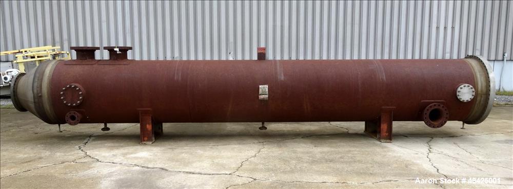 Used- Southern Heat Shell & Tube Exchanger, Approximate 4,372 Square Feet, Horiz