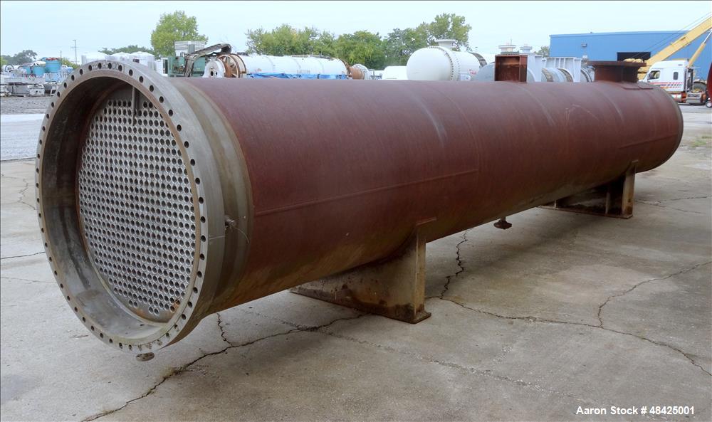Used Southern Heat Exchanger Shell & Tube Heat Exchanger – 4,372 Sq Ft, Carbon Steel Shell, 430 SS Tubes