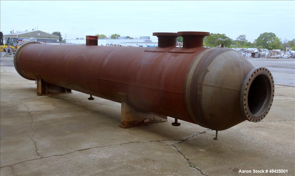 Used- Southern Heat Shell & Tube Exchanger, Approximate 4,372 Square Feet, Horiz