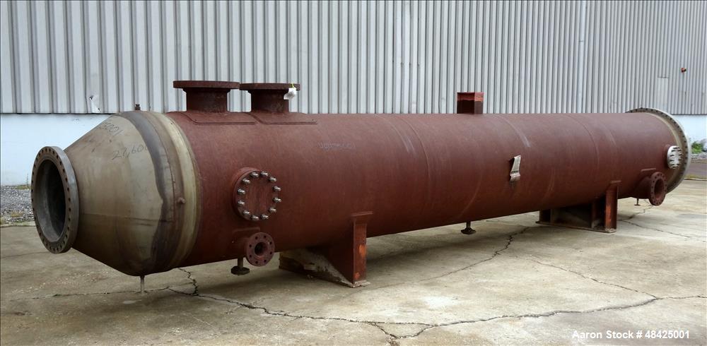 Used Southern Heat Exchanger Shell & Tube Heat Exchanger – 4,372 Sq Ft, Carbon Steel Shell, 430 SS Tubes