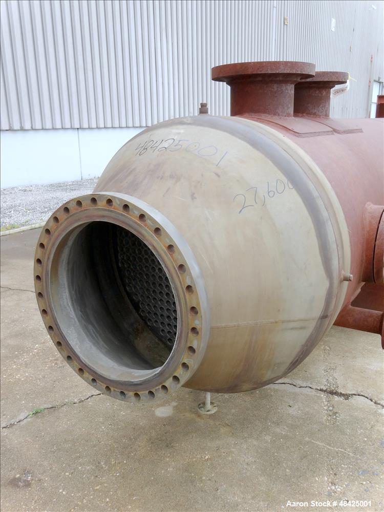 Used Southern Heat Exchanger Shell & Tube Heat Exchanger – 4,372 Sq Ft, Carbon Steel Shell, 430 SS Tubes