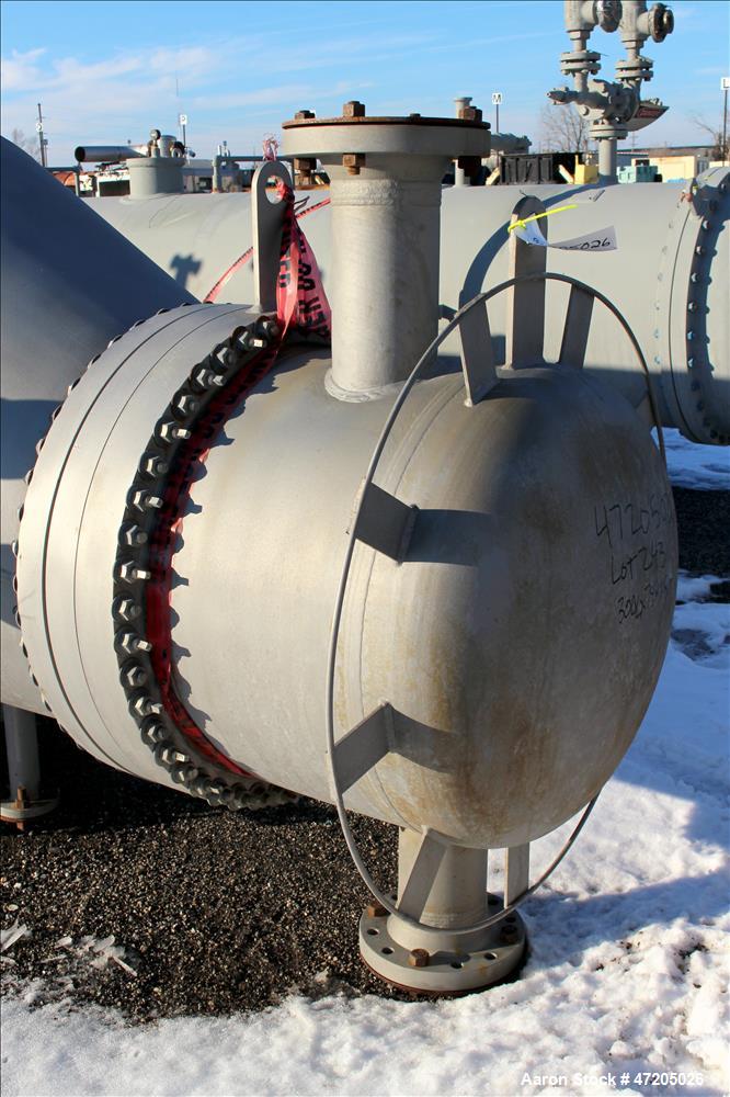 Unused- Steeltek 6 Pass "U" Tube Heat Exchanger, 3,068 Square Feet, Type BKU, Size 30/48-240, Horizontal. 304L Stainless steel shell rated 350 psi/Full Vacuum at -55 to 150 degrees F. (379) 3/4" Diam...