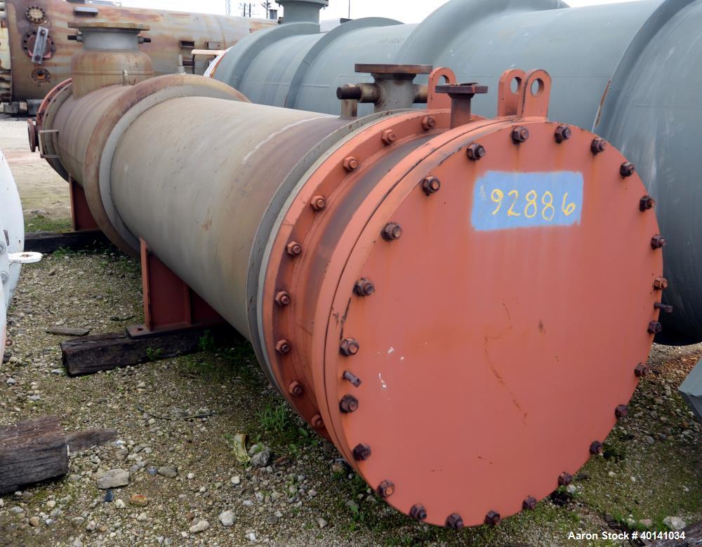 Used Stainless Steel Struthers Industries Shell And Tube Heat Exchanger, Approximately 2425 Square Feet