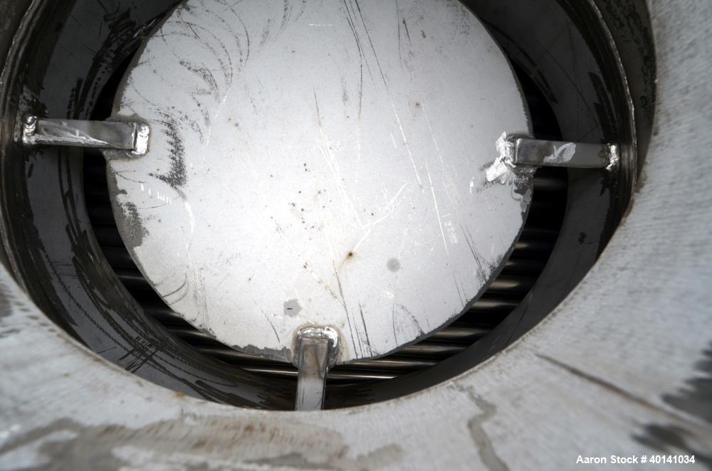 Used Stainless Steel Struthers Industries Shell And Tube Heat Exchanger, Approximately 2425 Square Feet