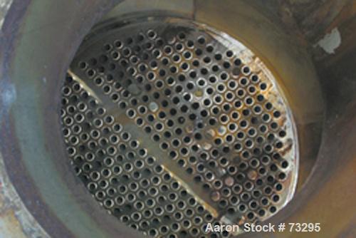 Used Superior Welding Two Pass Shell & Tube Heat Exchanger, Model BEM